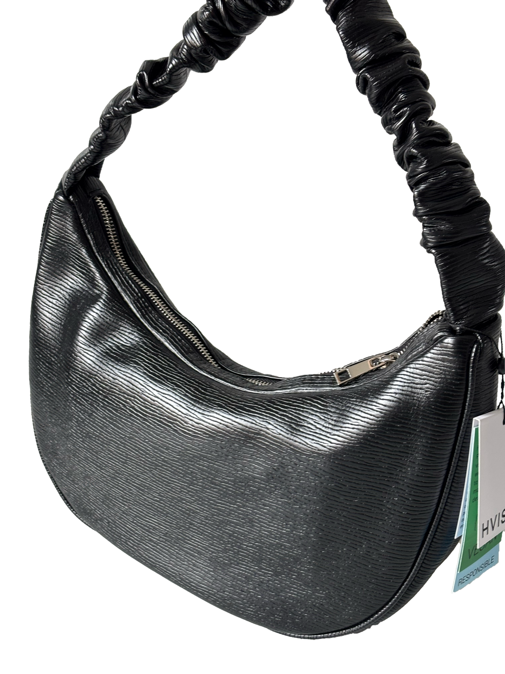 Sac noir format lune – Ecoresponsable